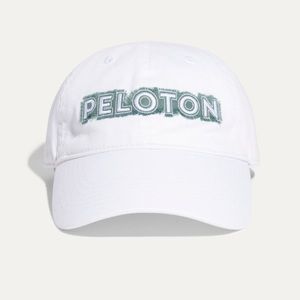 Peloton White Dad Hat, NWT